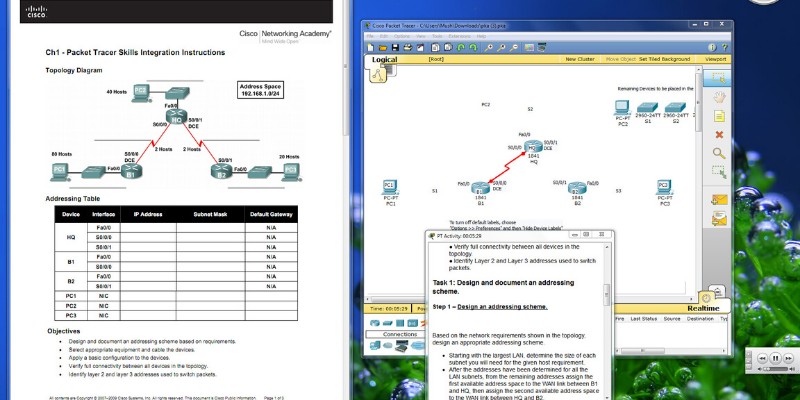 guide about cisco packet tracer